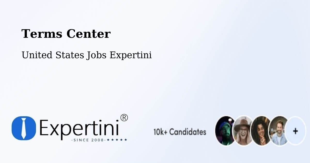 Terms of Service – Yardley - United States Jobs Expertini